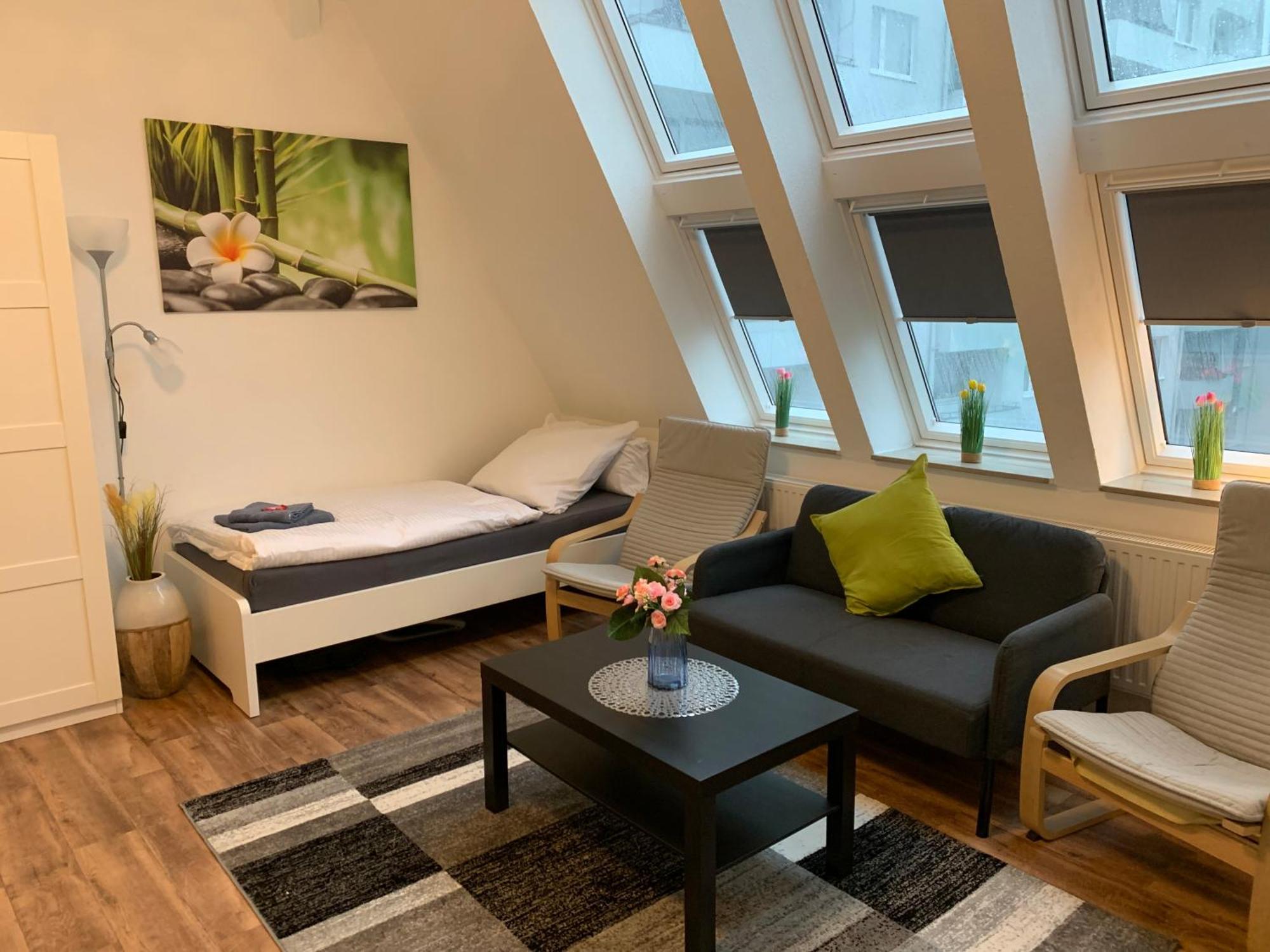 Apartment Cityapartment Platinum-zentrum Mit Parkplatz Bielefeld