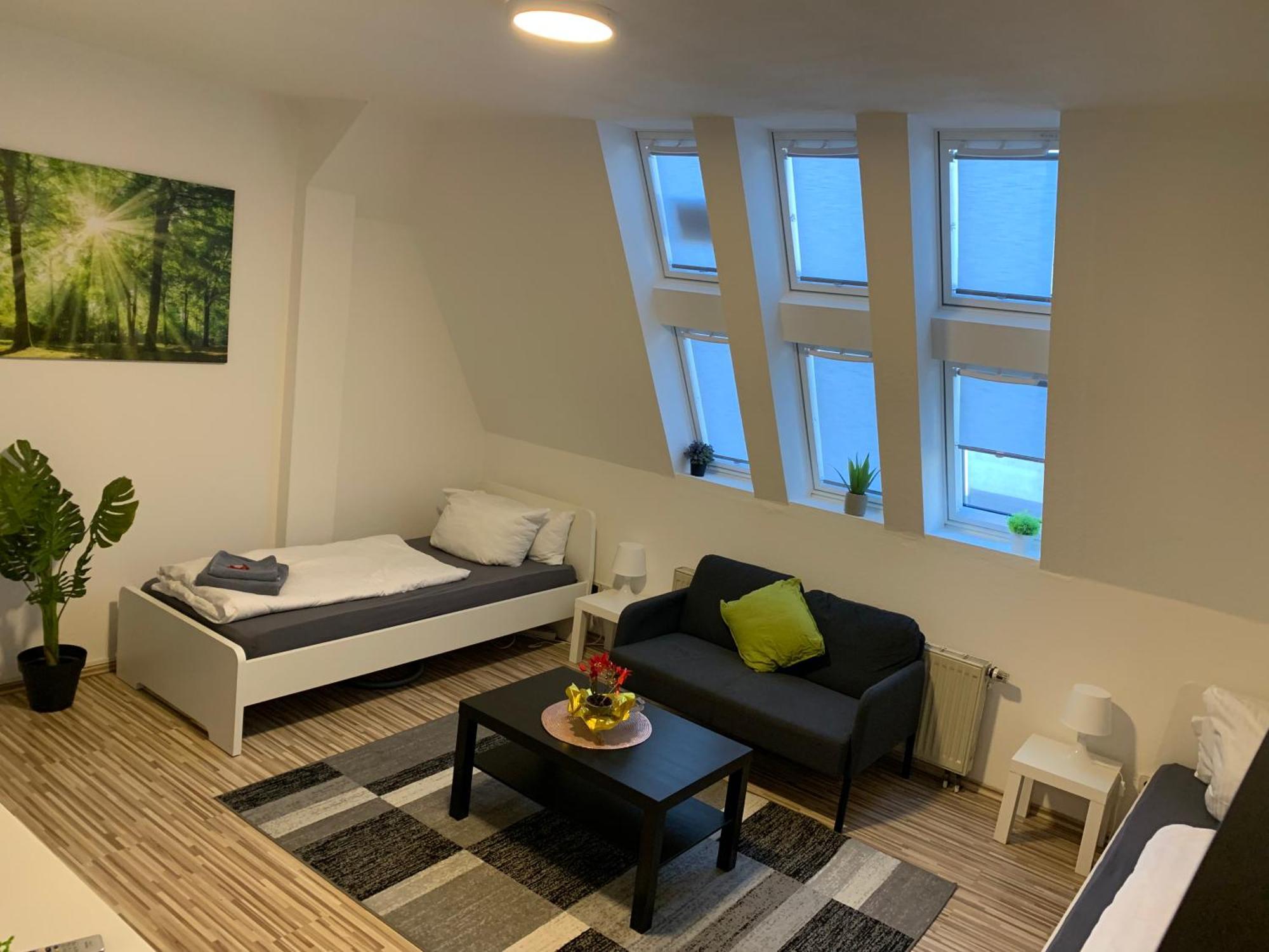 Apartment Cityapartment Platinum-zentrum Mit Parkplatz Bielefeld